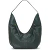 Vince Camuto Ganya Leather Hobo Bag In Blue 01