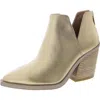 Vince Camuto Gdgeta Womens Zipper Cut-out Booties In Multi