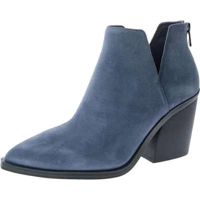 Vince Camuto Gdgeta Womens Zipper Cut-out Booties In Pink