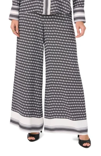 Vince Camuto Wide Leg Trousers In Rich Black