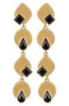 Vince Camuto Geometric Drop Earrings In Multi