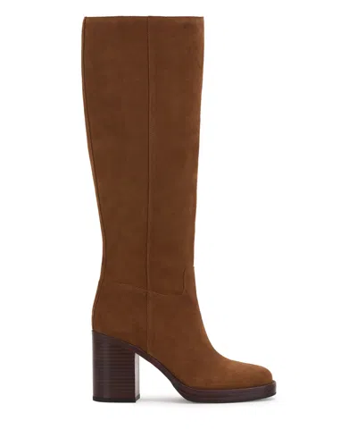 Vince Camuto Gibi Wide Calf Knee High Boot In Brown