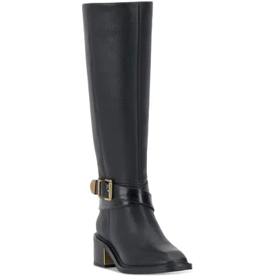 VINCE CAMUTO GINI WOMENS ZIPPER MANMADE KNEE-HIGH BOOTS