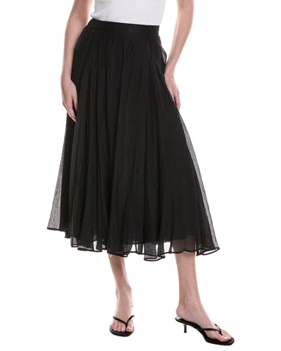 Vince Camuto Godet Skirt In Black
