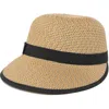 Vince Camuto Gold Rush Framer Hat In Gold/black