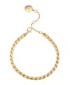 VINCE CAMUTO GOLD-TONE CHAIN LINK BRACELET, 7.5"