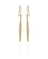 Vince Camuto Gold-tone Spear Dangle Huggie Hoop Dangle Drop Earrings In Gold