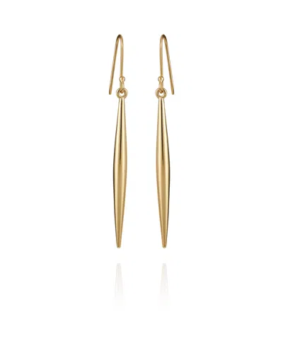 VINCE CAMUTO GOLD-TONE LINEAR SPEAR DROP EARRINGS