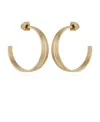 Vince Camuto Gold-tone Open Stacked Hoop Earrings In Gold