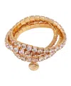 Vince Camuto Gold-tone Or Silver-tone Stretch Bracelet Trio Set In Gold