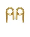 Vince Camuto Gold-tone Short Twisted Clip Drop Earrings In Gold,silver