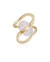 Vince Camuto Gold-tone Statement Ring, Size 7 In Gold
