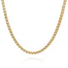 Vince Camuto Goldtone Cable Chain Necklace In Brown