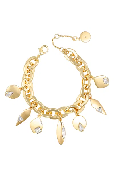 Vince Camuto Goldtone Charm Bracelet