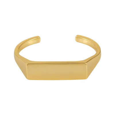 VINCE CAMUTO GOLDTONE CUFF BRACELET