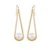 Vince Camuto Goldtone Pearl Drop Dangle Earrings In Gold