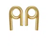 Vince Camuto Goldtone Short Twisted Drop Earrings In Gold