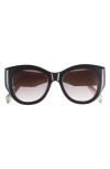 Vince Camuto Gradient Cat Eye Sunglasses In Multi