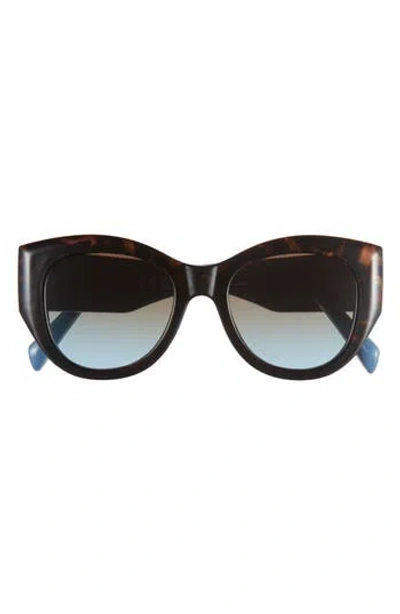 Vince Camuto Gradient Cat Eye Sunglasses In Multi