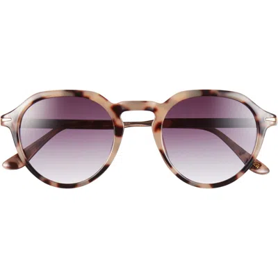 Vince Camuto Gradient Round Sunglasses In Multi