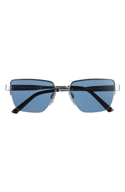 Vince Camuto Gradient Square Sunglasses In Blue