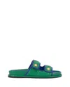 Vince Camuto Graysin Quilted Slide In Green