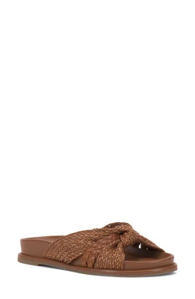 Vince Camuto Gryfynn Slide Sandal In Brown