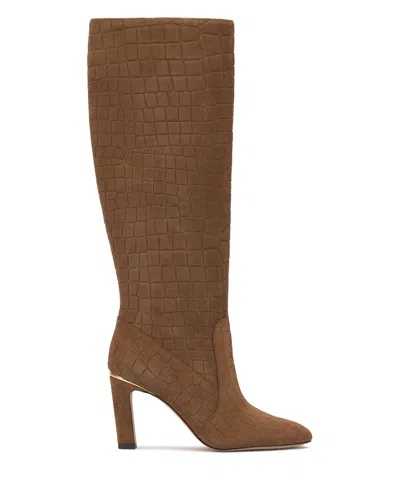Vince Camuto Gylina Wide Calf Knee High Boot In Brown