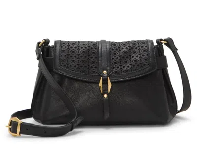 Vince Camuto Hadley Leather Crossbody Bag In Purple