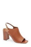 Vince Camuto Haliza Slingback Pointed Toe Pump In Caramello Brnlea