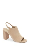 Vince Camuto Haliza Slingback Pointed Toe Pump In Tortilla Sisued