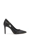 Vince Camuto Hally Studded Pointed Toe Pump In Black
