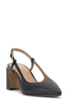 Vince Camuto Halsie Slingback Sandal In Black