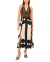 Vince Camuto Barback Print Sleeveless Maxi Dress