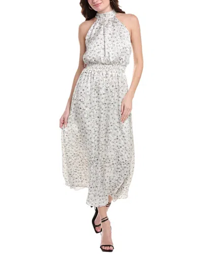 Vince Camuto Halter Maxi Dress In White