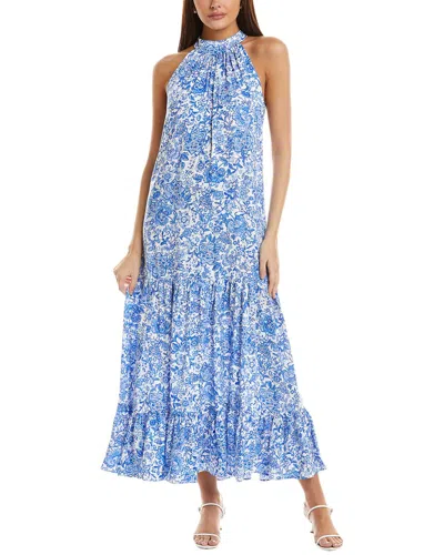 Vince Camuto Halter Neck Midi Dress