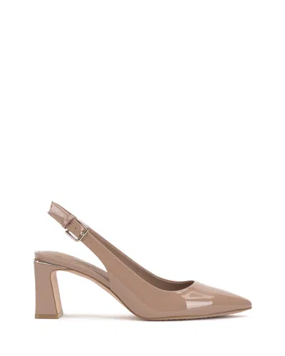 Vince Camuto Hamden Buckle Slingback In Neutral