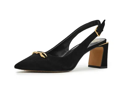 Vince Camuto Hamden Link Slingback Pump In Black