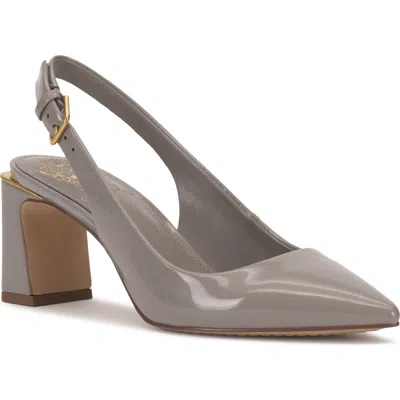 Vince Camuto Hamden Pointed Toe Slingback Pump In Gray