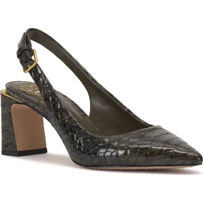 Vince Camuto Hamden Pointed Toe Slingback Pump In Green