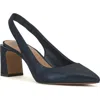 Vince Camuto Hamden Pointed Toe Slingback Pump In Navy