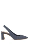 Vince Camuto Women's Hamden Slip On Pointed Toe Slingback Pumps In Blue