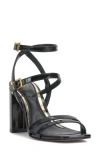 Vince Camuto Hania Ankle Strap Sandal In Black