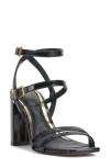 Vince Camuto Hania Ankle Strap Sandal In Black