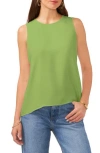Vince Camuto High-low Sleeveless Top In Salted Lime