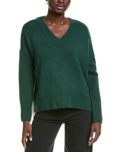 Vince Camuto High-low Sweater In Green