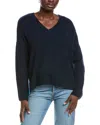 Vince Camuto High-low Sweater In Blue
