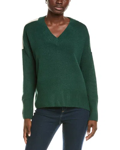 Vince Camuto High-low Sweater In Green