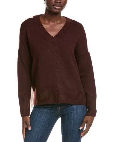 Vince Camuto High-low Sweater In Red