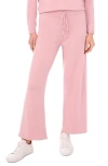 Vince Camuto High Waist Knit Sweatpants In Pink